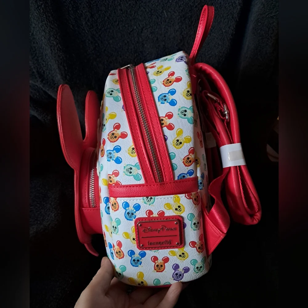Disney Parks Popcorn Bucket Loungefly Mini Backpack